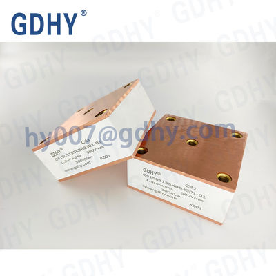 GDHY Water Cooled Capacitor C41-BB2 1.5uF 500V 300KVar Resembling Alcon FP-7-300 for Induction Melting Machine