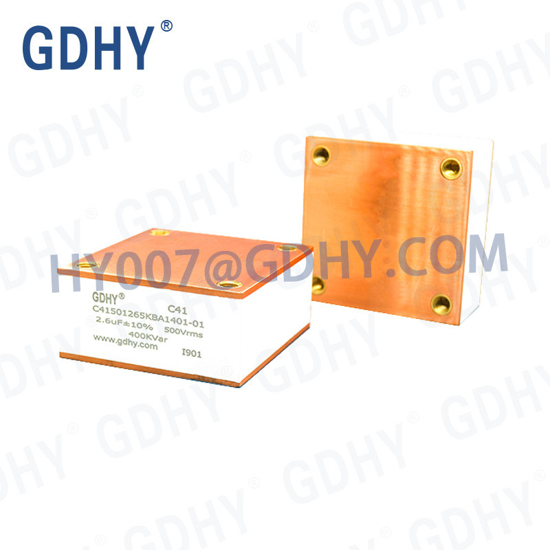 GDHY C41-BA1 2.6UF/500V/400KVAR RESEMBLING ALCON FP-7-300/ CELEM CSP150 CONDUCTION COOLED QUALITY CAPACITORS HIGH FREQUENCY