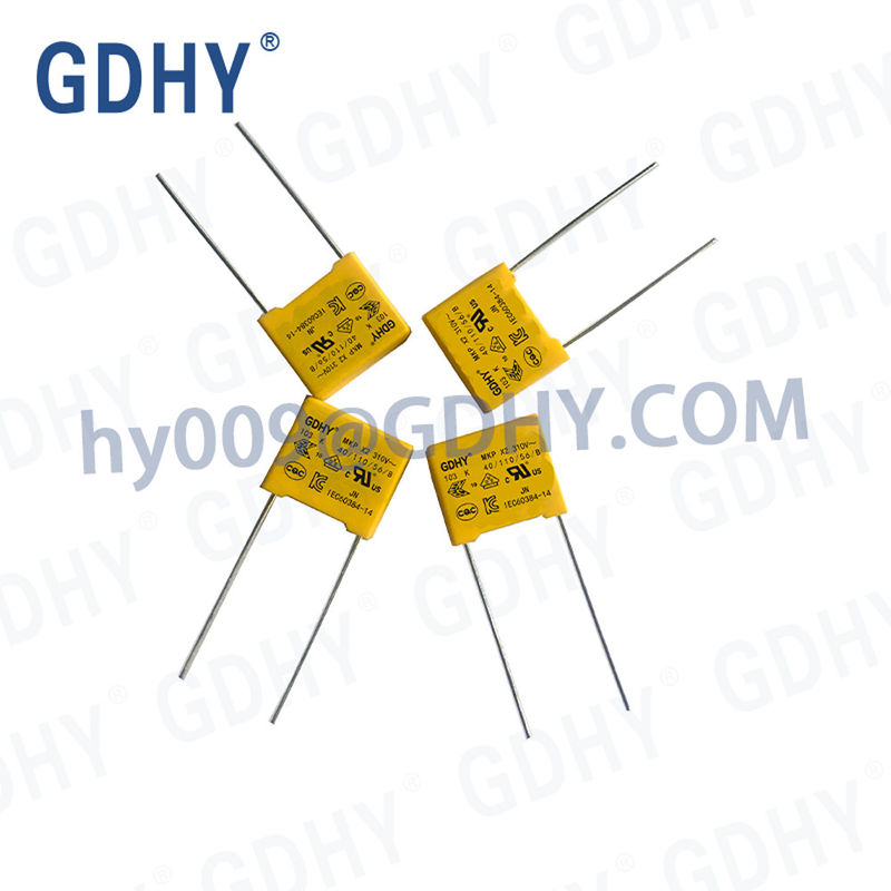 0.001uf 310VDC X2 Polypropylene Film Capacitor Box Shape Anti-Interference