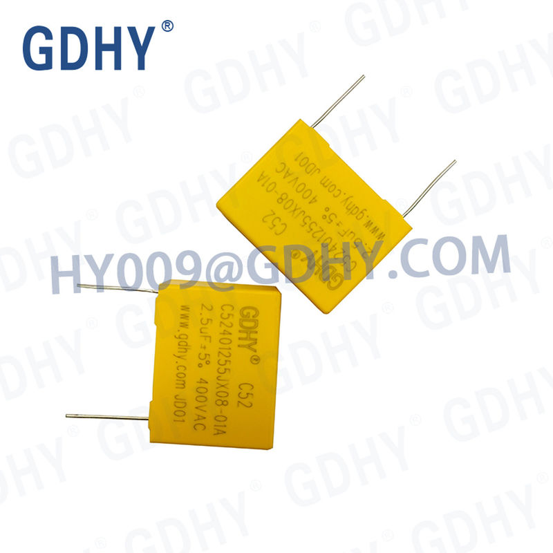 OEM Coupling DC Link Film Capacitor Filter 2.6uf 400VDC