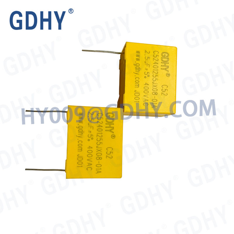 DC Link Coupling Film Capacitor Filter 2.5uf 400VDC