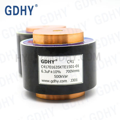 GDHY C41-TE1 6.3UF 700VAC 10٪ إعادة تشغيل ALCON FP 12-500H CELEM C500TW مكثف فيلم البولي بروبيلين