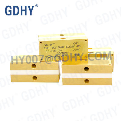 مكثف GDHY C41-TC2 0.1UF/1000V/300KVAR يشبه ALCON FP-4-150-SM/SP CELEM CSM150 مكثف مبرد بالتوصيل عالي الطاقة مكثف رنين عالي الطاقة