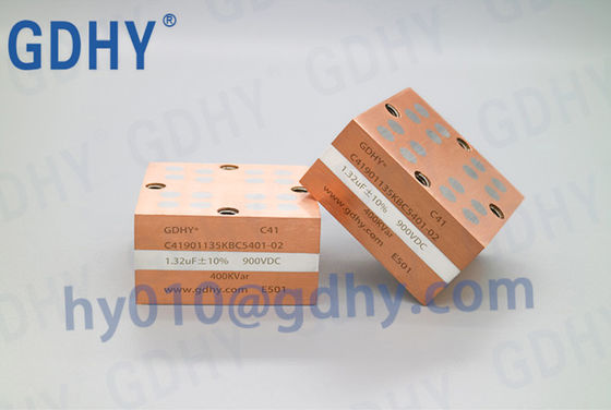 GDHY C41-BC5 مكثفات الفيلم الكهربائي 1.30UF 900VRMS تشبه ALCON FP-3-400/CELEM CSP 405A